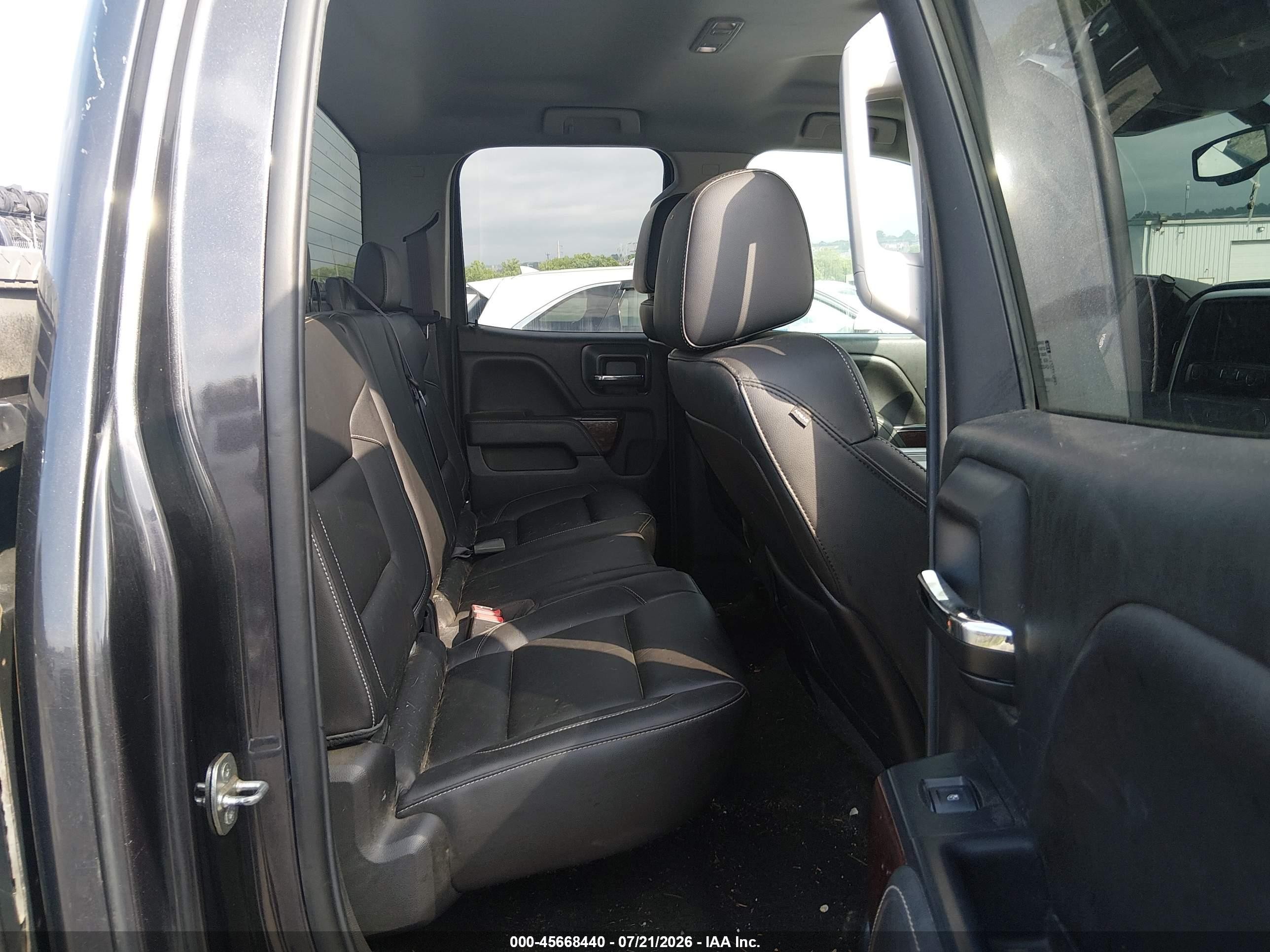2015 Gmc Sierra 2500hd Slt Black vin: 1GT22ZE85FZ134898