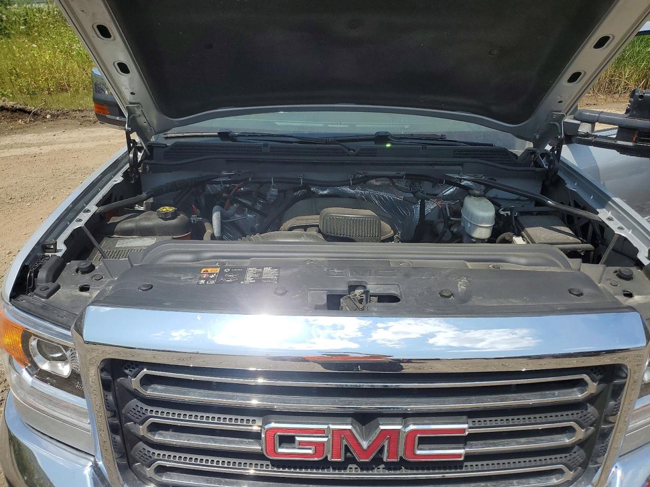 2015 Gmc Sierra K2500 Slt Silver vin: 1GT22ZEG1FZ547683