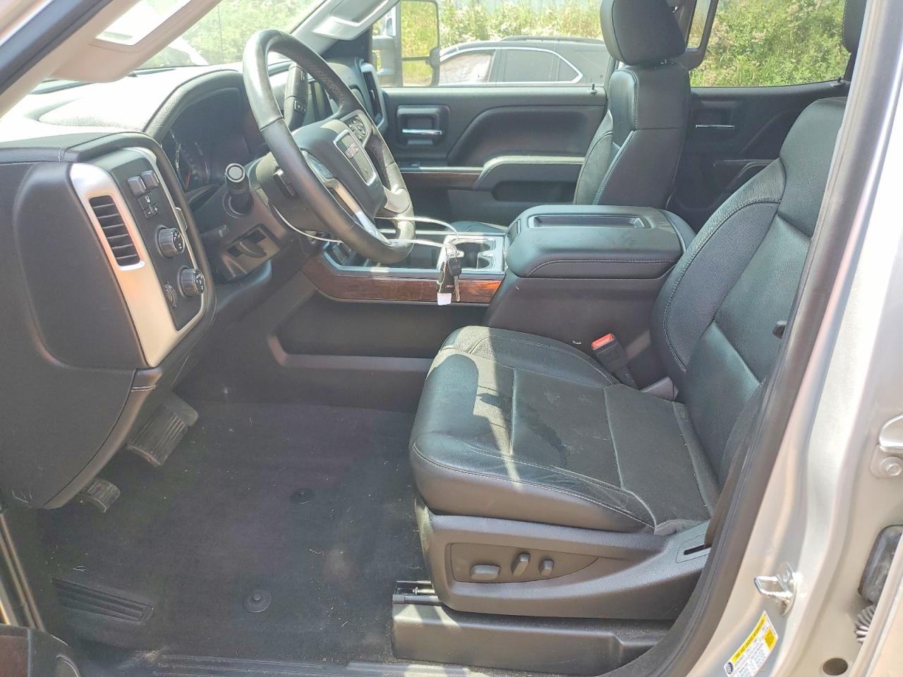 2015 Gmc Sierra K2500 Slt Silver vin: 1GT22ZEG1FZ547683