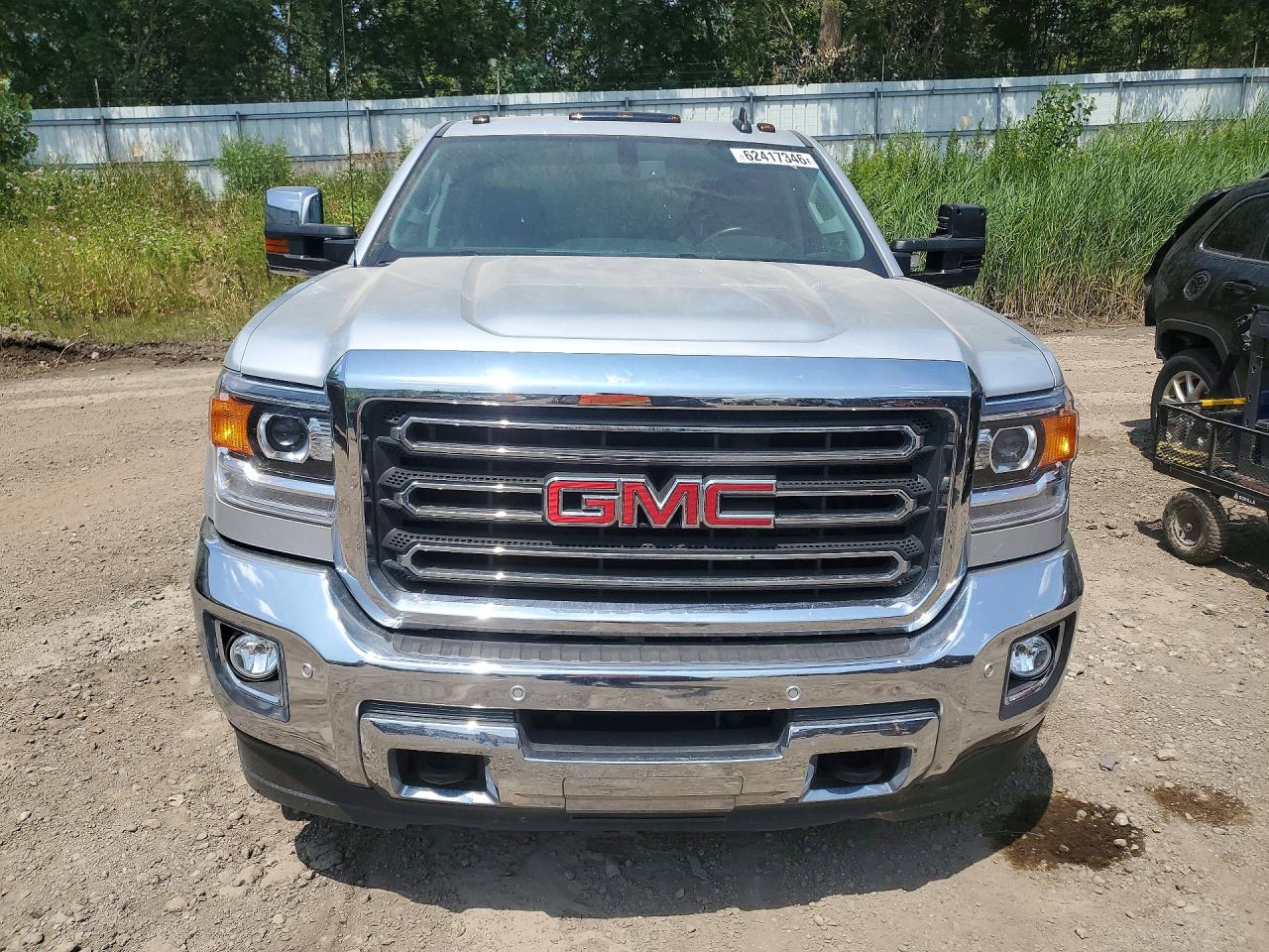 2015 Gmc Sierra K2500 Slt Silver vin: 1GT22ZEG1FZ547683