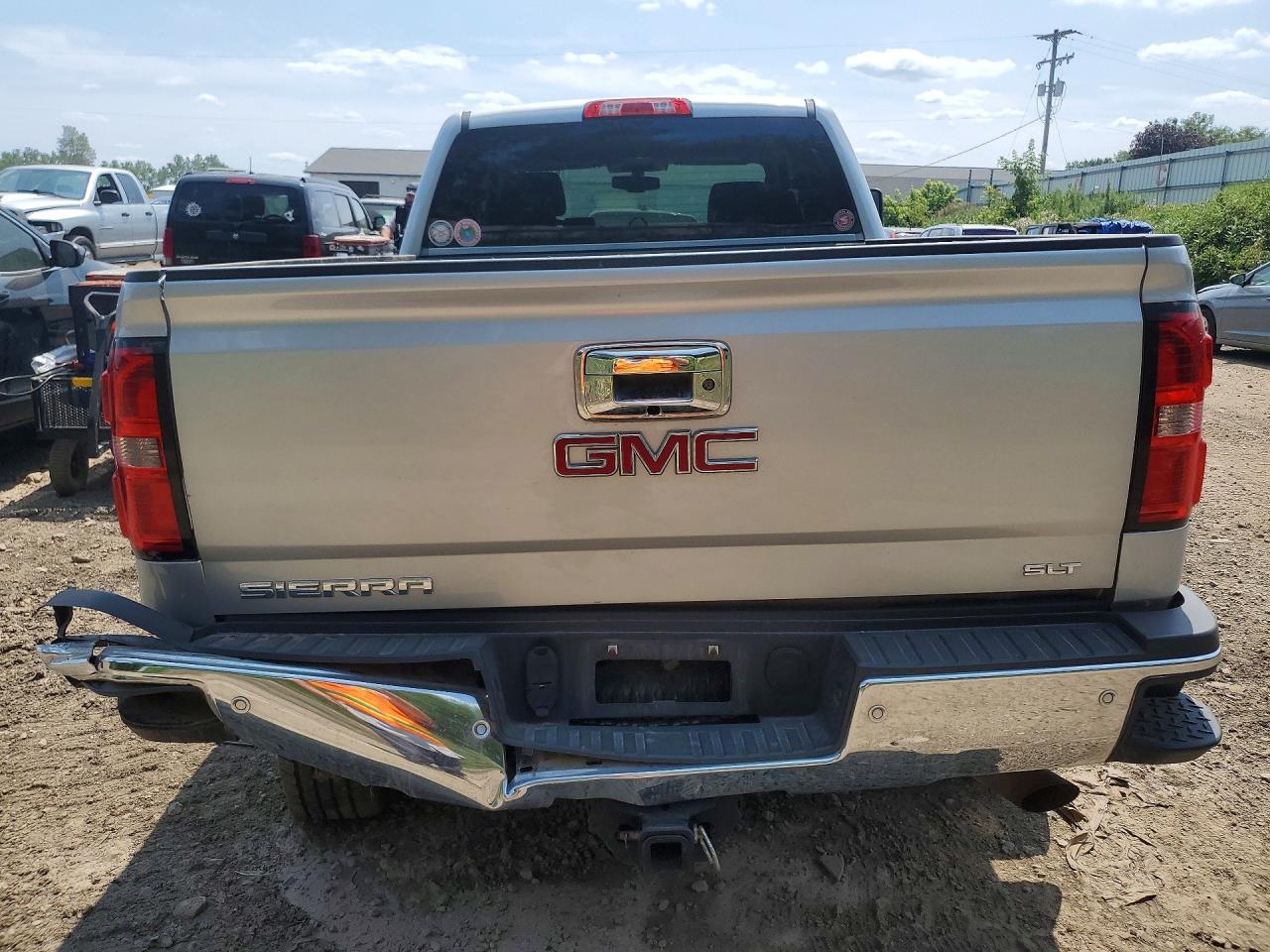 2015 Gmc Sierra K2500 Slt Silver vin: 1GT22ZEG1FZ547683