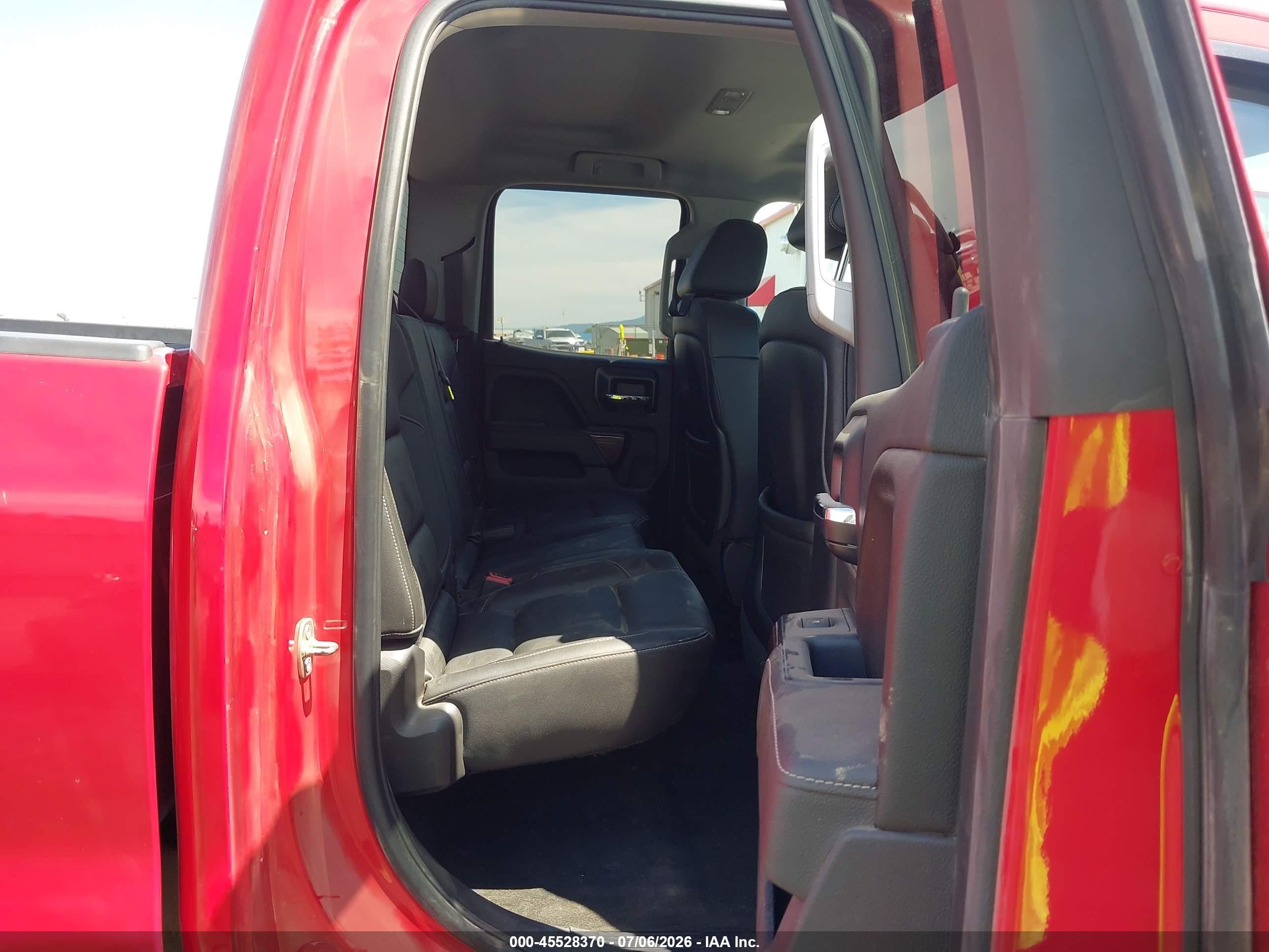 2015 Gmc Sierra 2500hd Slt Red vin: 1GT22ZEG2FZ128418