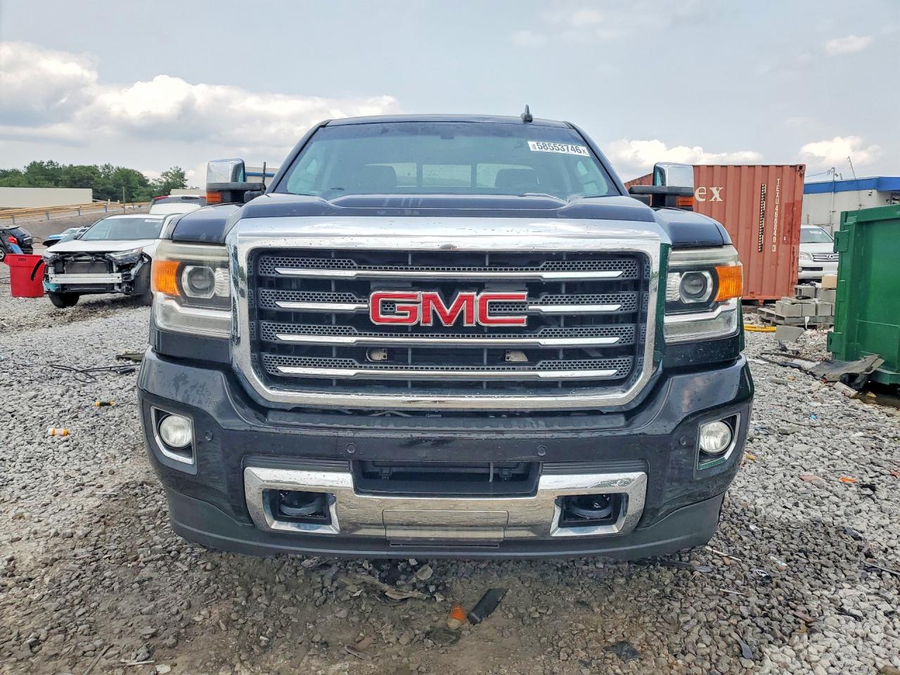 2015 Gmc Sierra K2500 Slt Black vin: 1GT22ZEG3FZ517908