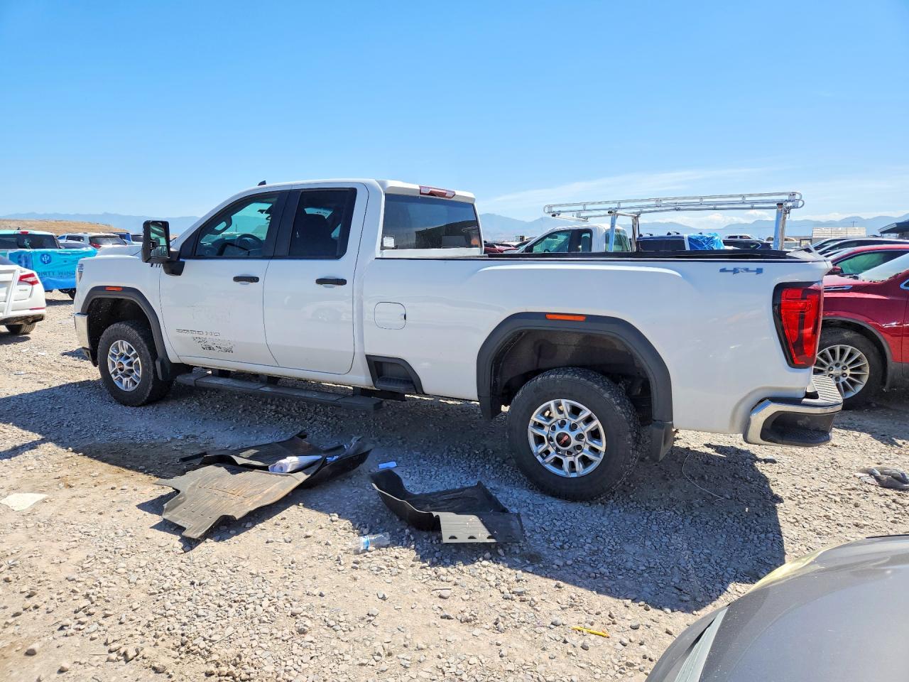 2021 Gmc Sierra K2500 Heavy Duty White vin: 1GT29LE79MF189465