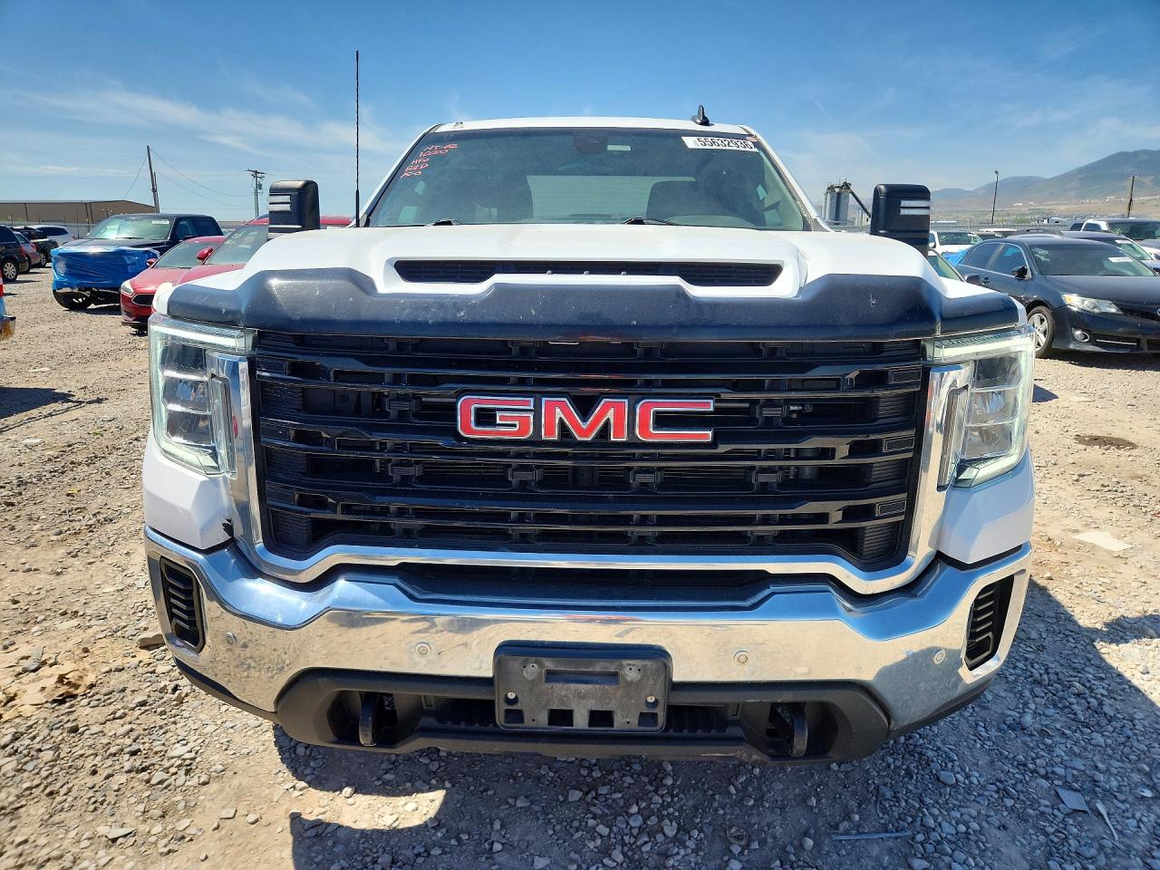 2021 Gmc Sierra K2500 Heavy Duty White vin: 1GT29LE79MF189465