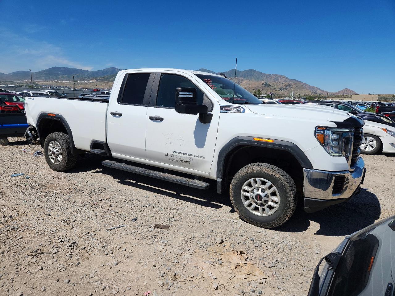 2021 Gmc Sierra K2500 Heavy Duty White vin: 1GT29LE79MF189465