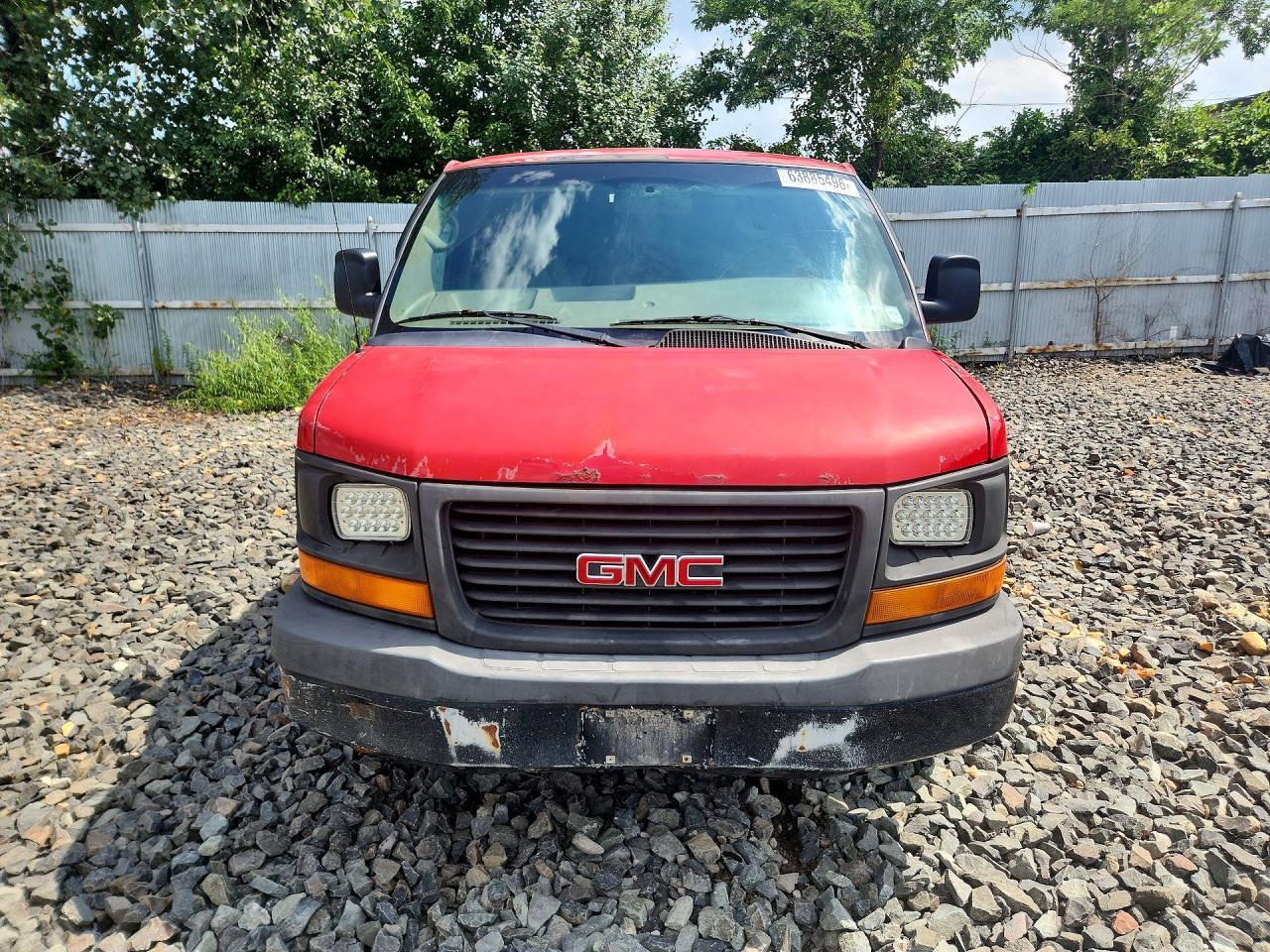 2010 Gmc Savana G3500 Red vin: 1GT2GTAG3A1114751