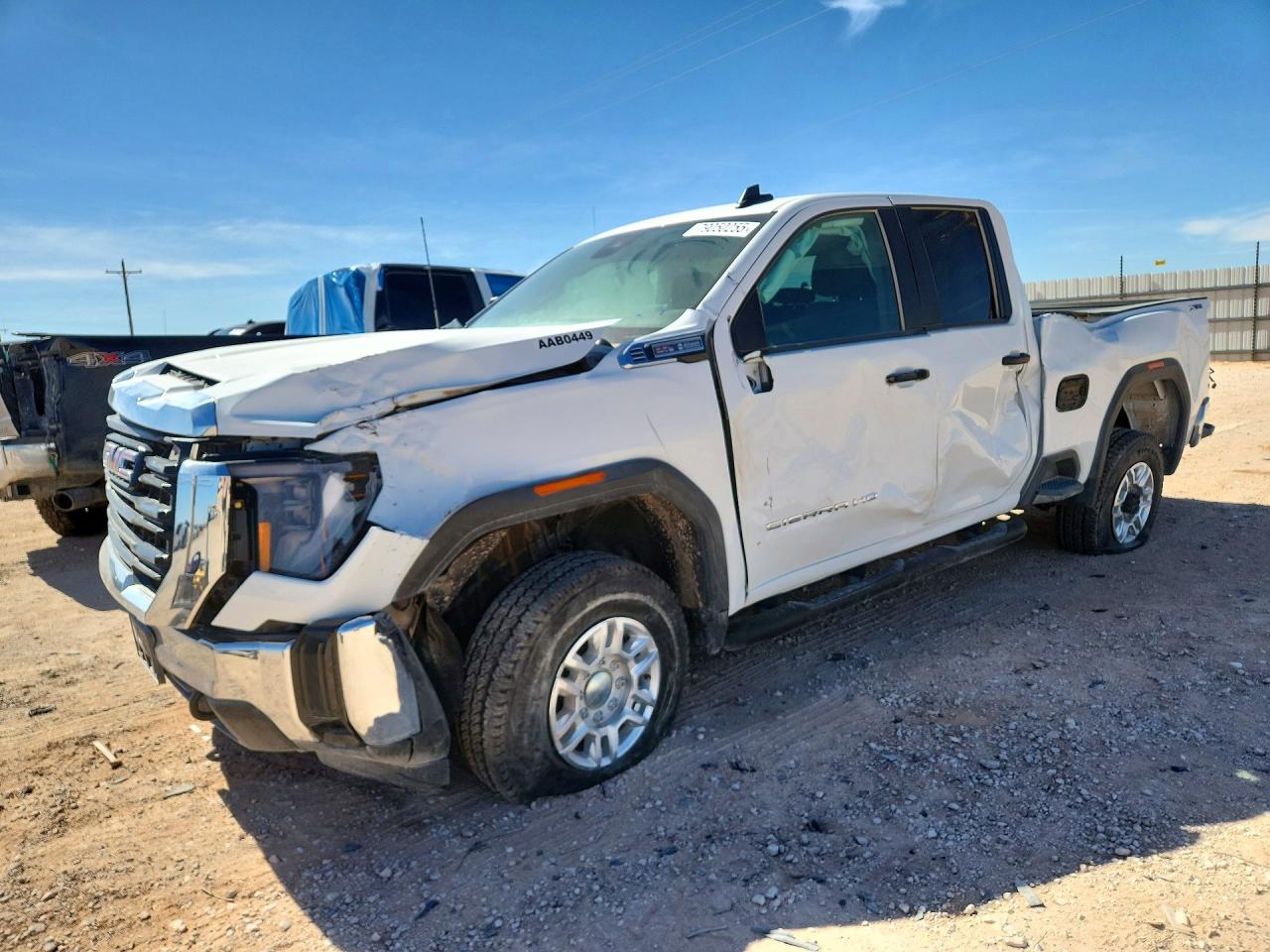 2025 Gmc Sierra Белый vin: 1GT2ULE71SF313899