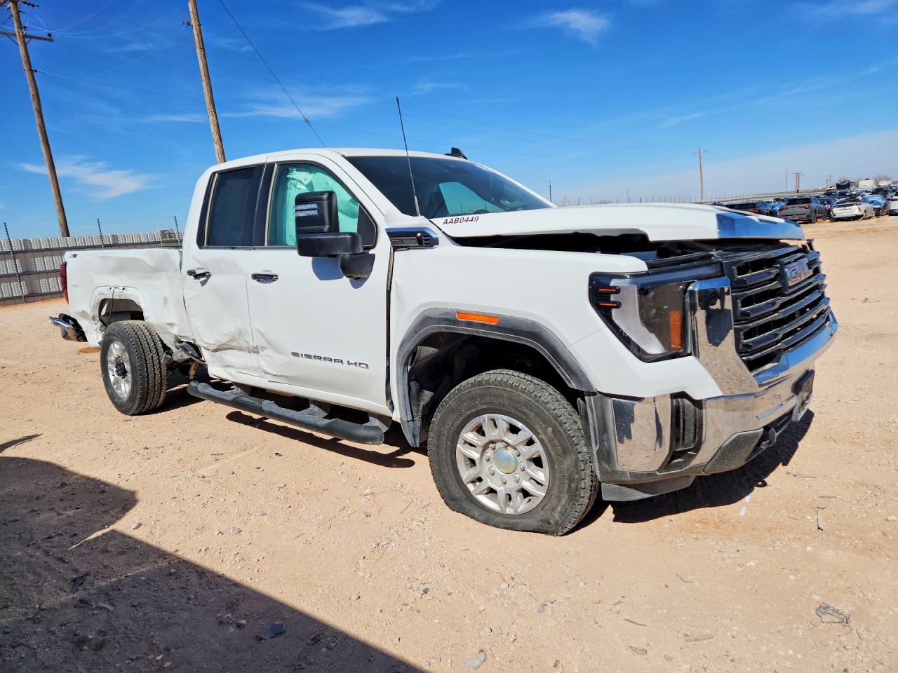 2025 Gmc Sierra Белый vin: 1GT2ULE71SF313899