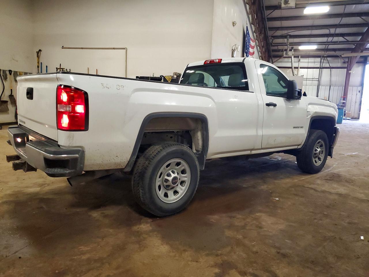 2015 Gmc Siera White vin: 1GT311CG0FZ506313