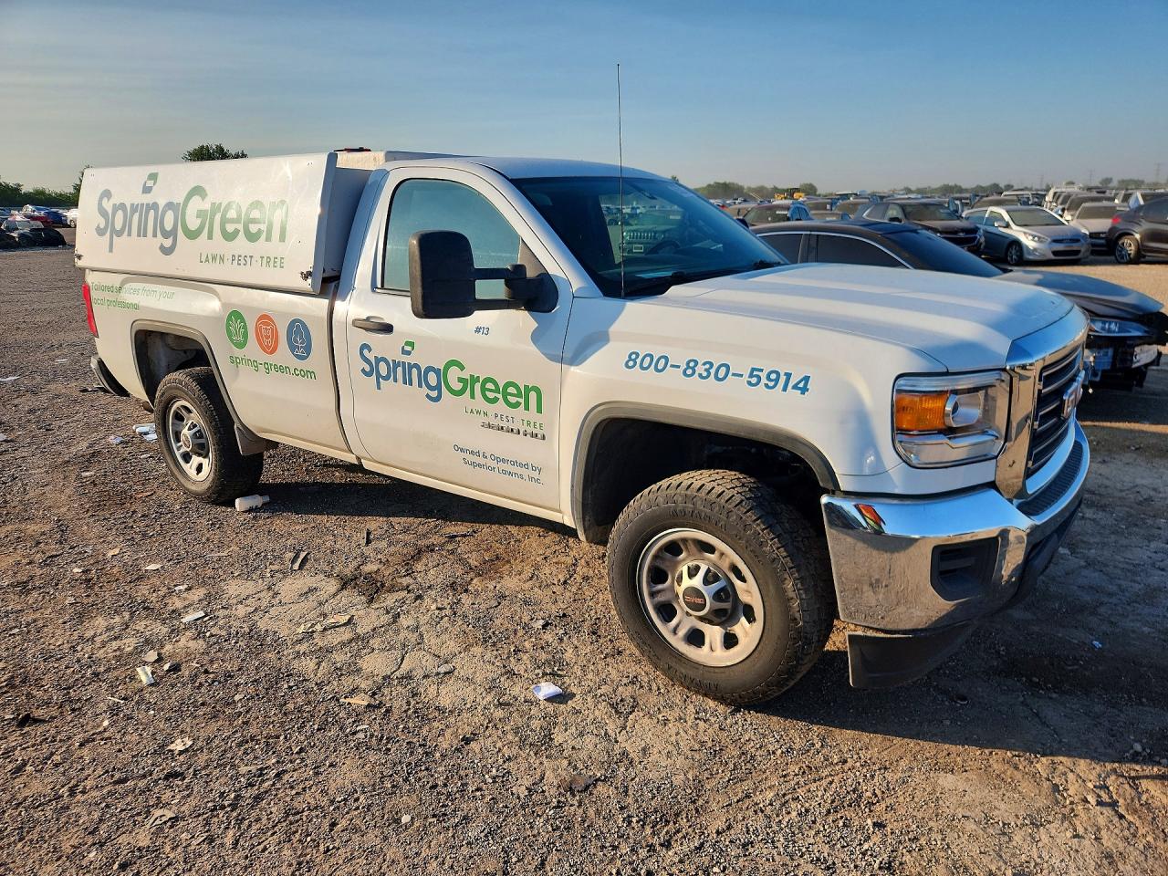 2015 Gmc Sierra C3500 White vin: 1GT311CG9FZ501210