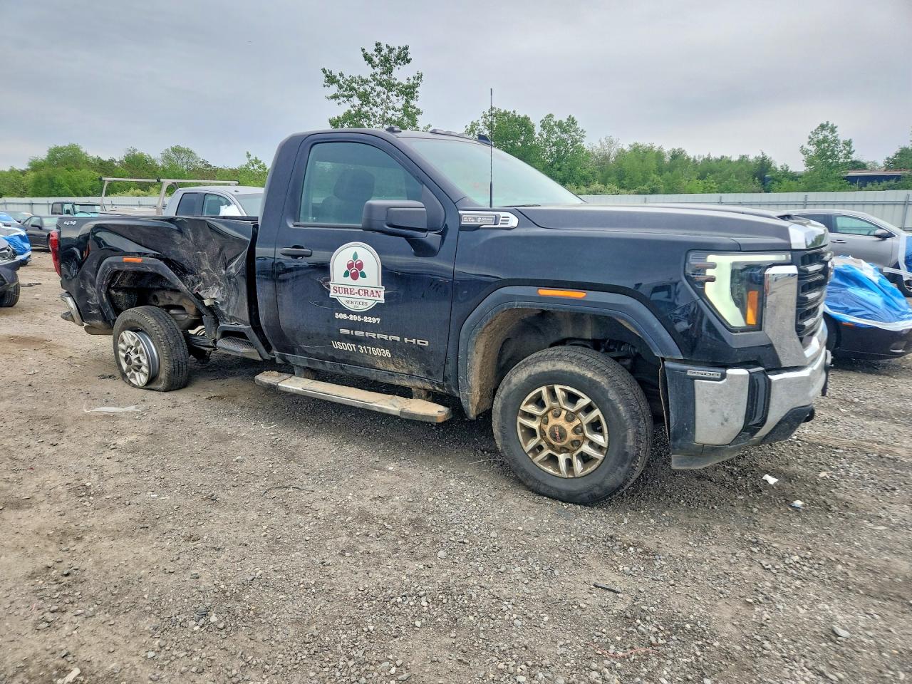 2024 Gmc Sierra K2500 Heavy Duty Черный vin: 1GT39LE79RF159300