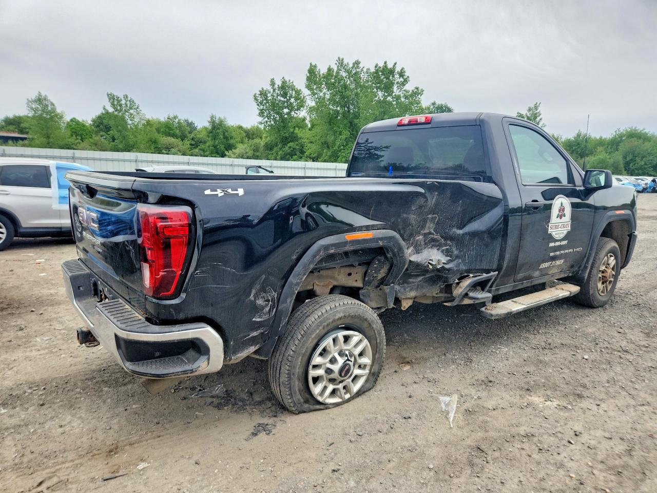2024 Gmc Sierra K2500 Heavy Duty Черный vin: 1GT39LE79RF159300