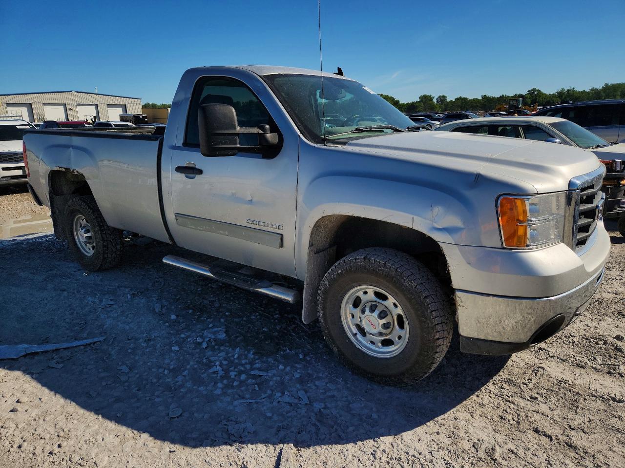 2010 Gmc Sierra K2500 Sle Silver vin: 1GT3K0BG6AF127240