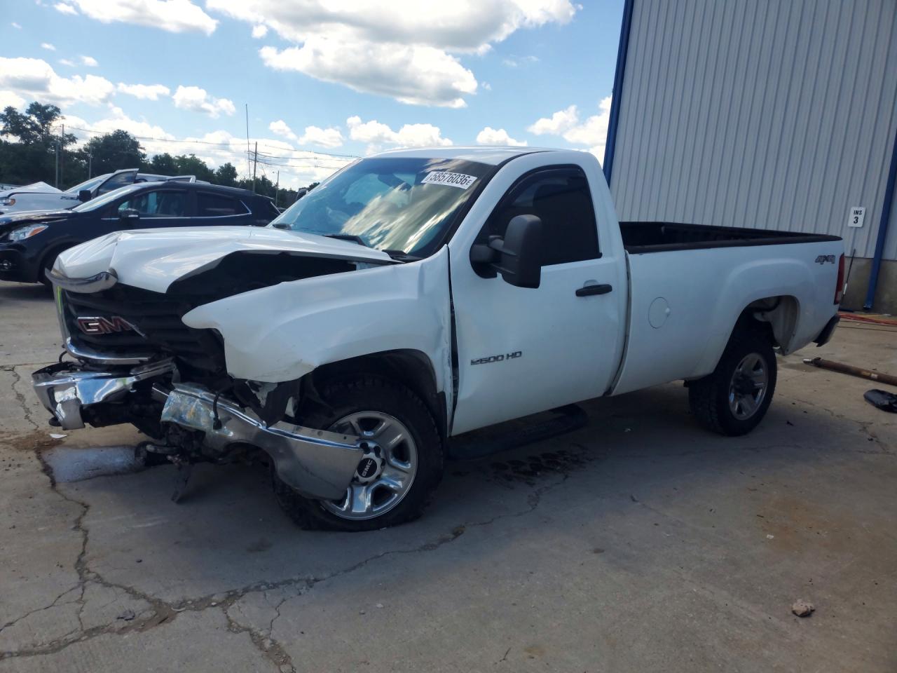 2010 Gmc Sierra K2500 Heavy Duty Белый vin: 1GT3KZBG2AF110181