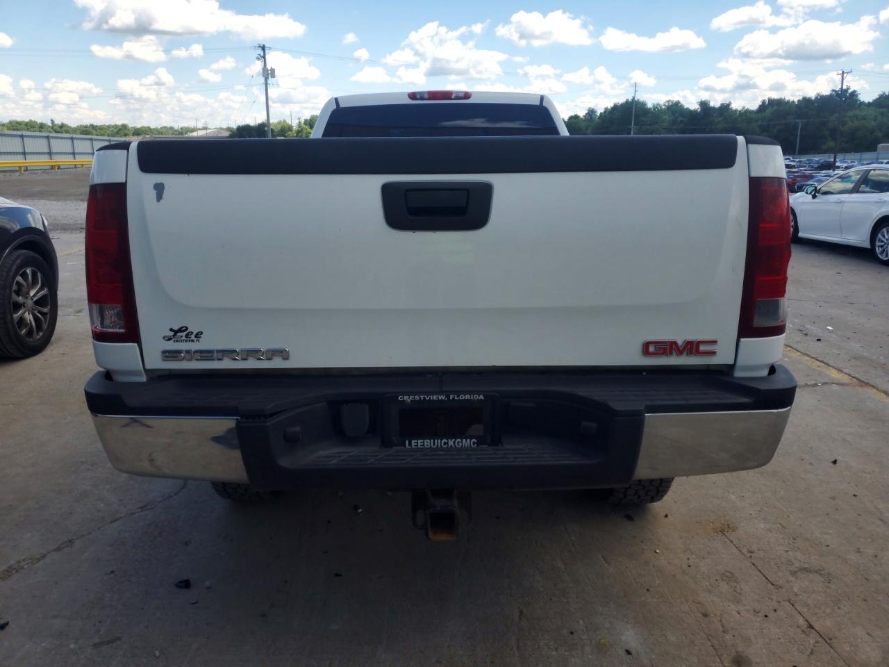 2010 Gmc Sierra K2500 Heavy Duty White vin: 1GT3KZBG2AF110181