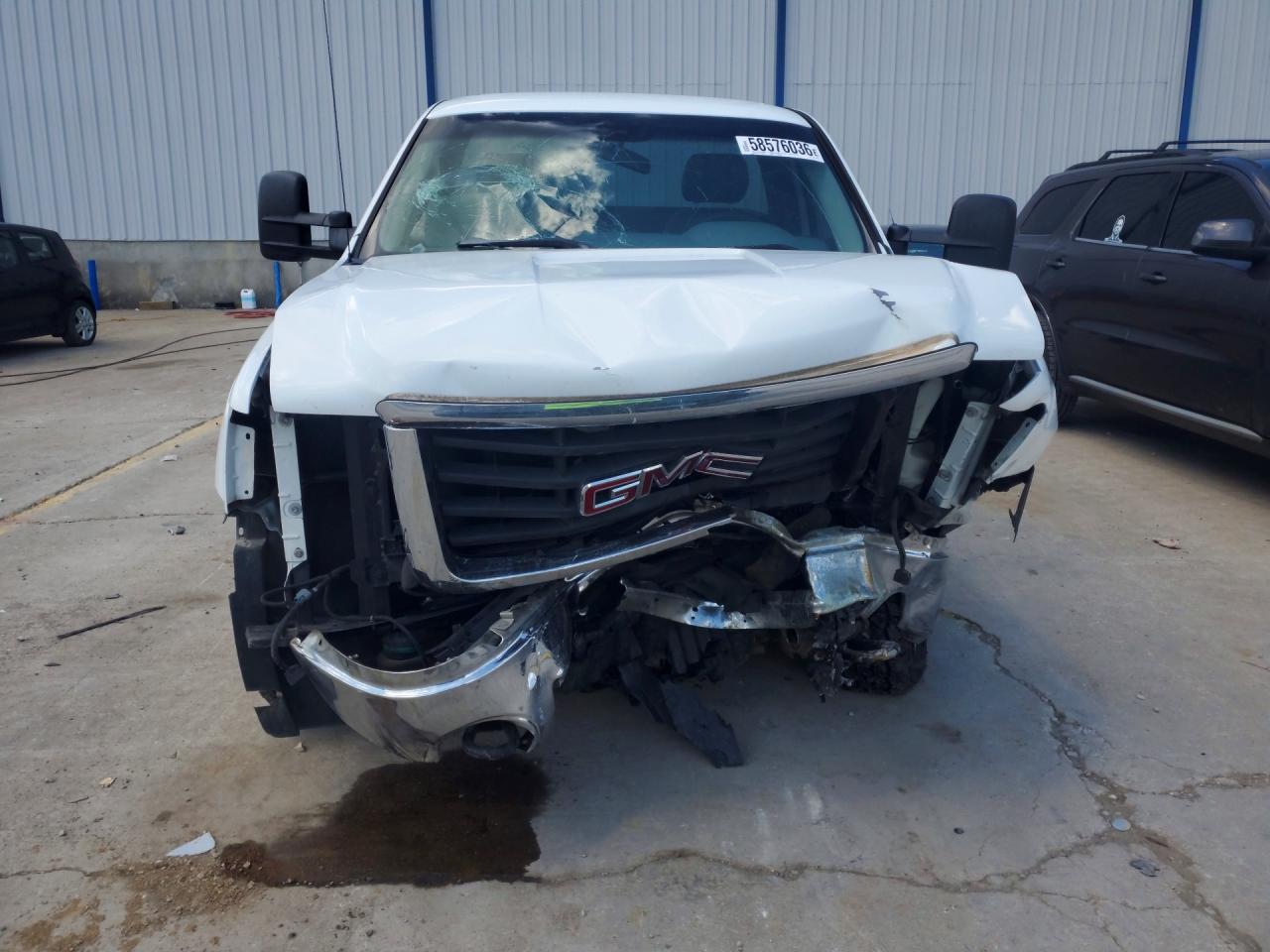 2010 Gmc Sierra K2500 Heavy Duty White vin: 1GT3KZBG2AF110181