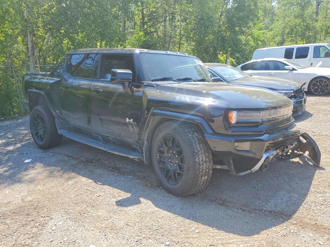 2025 Gmc Hummer 3x Black vin: 1GT40BDD3SU112555