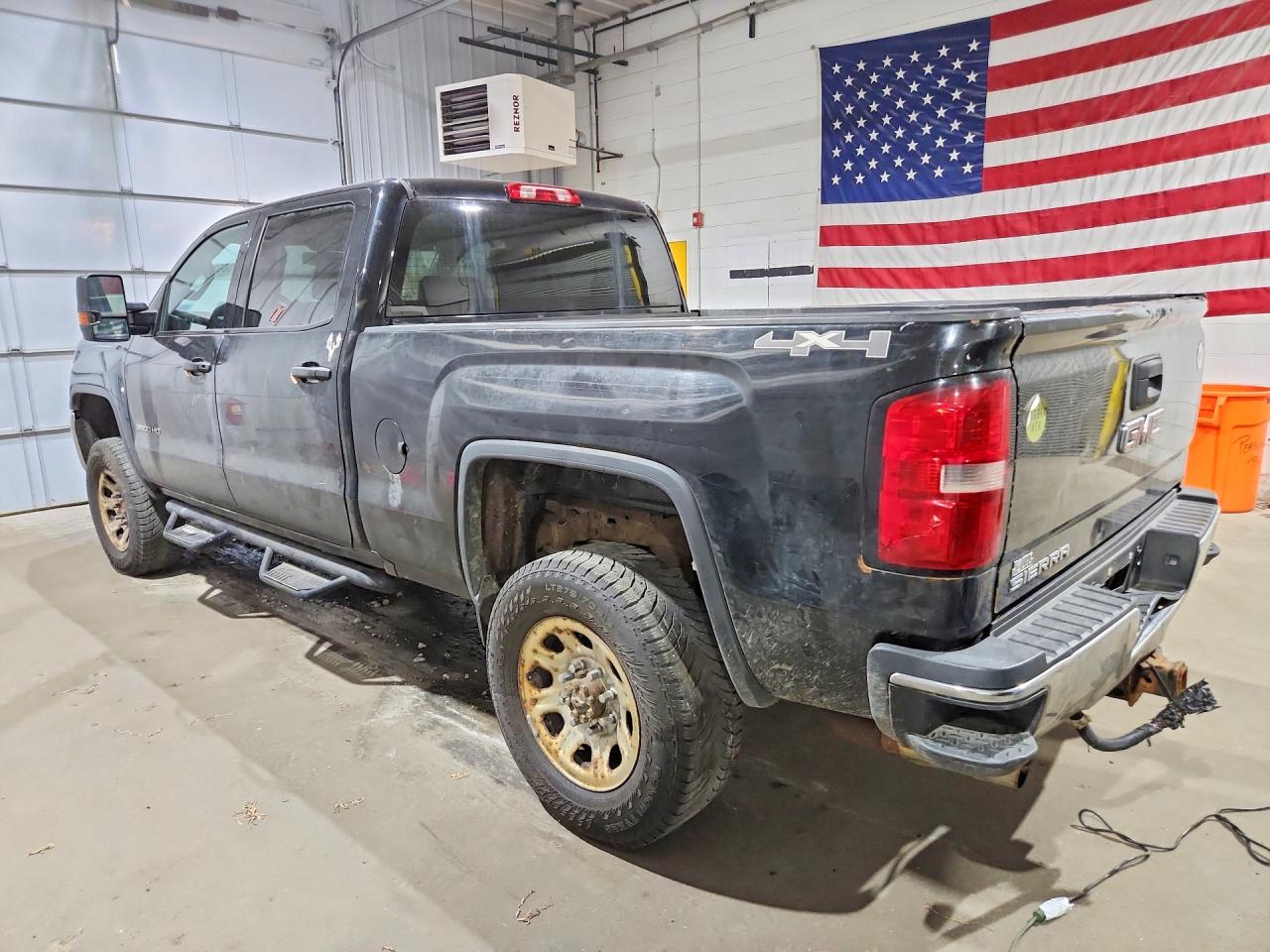 2015 Gmc Sierra K3500 Черный vin: 1GT421EG2FF666256