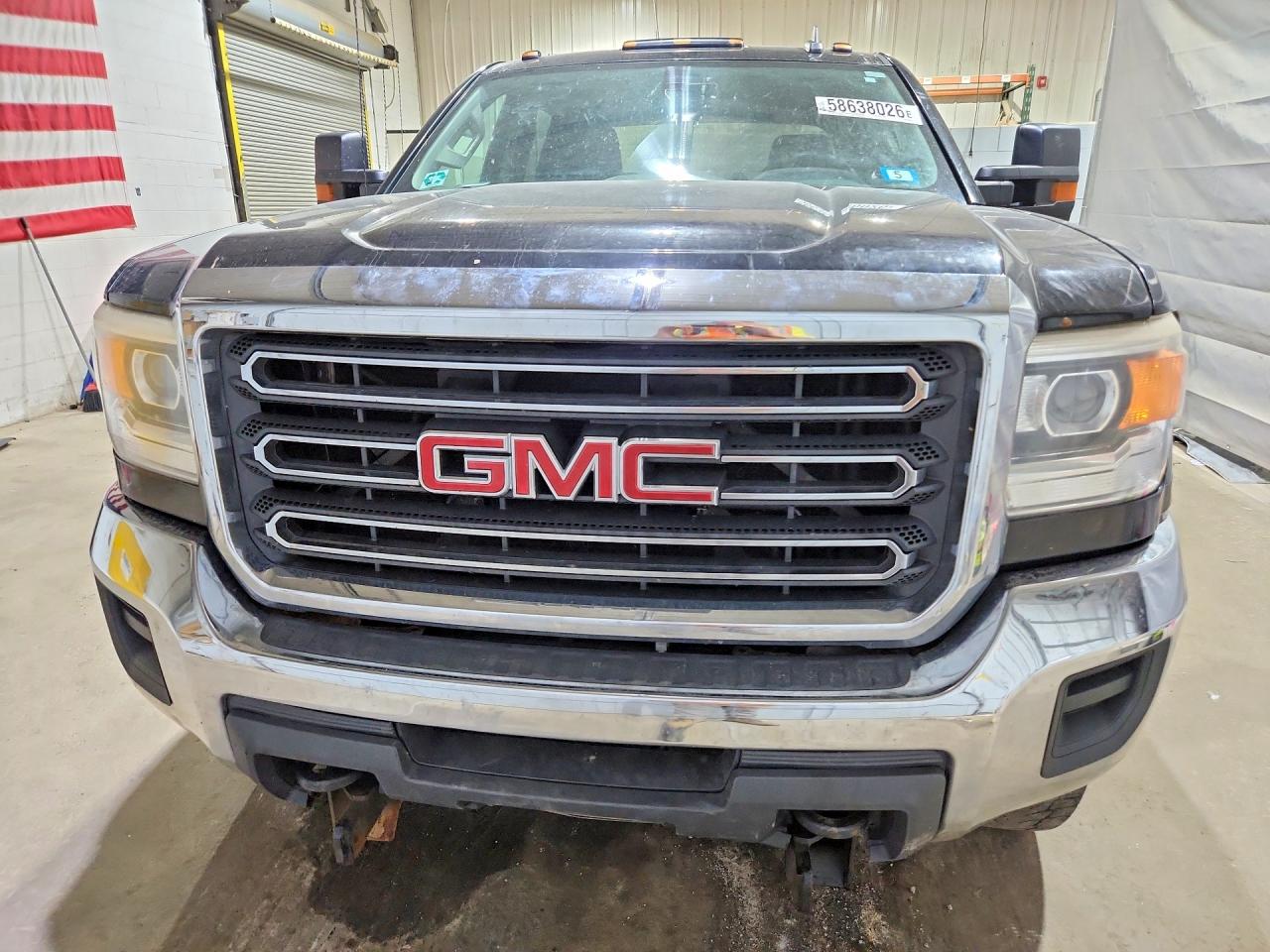 2015 Gmc Sierra K3500 Черный vin: 1GT421EG2FF666256