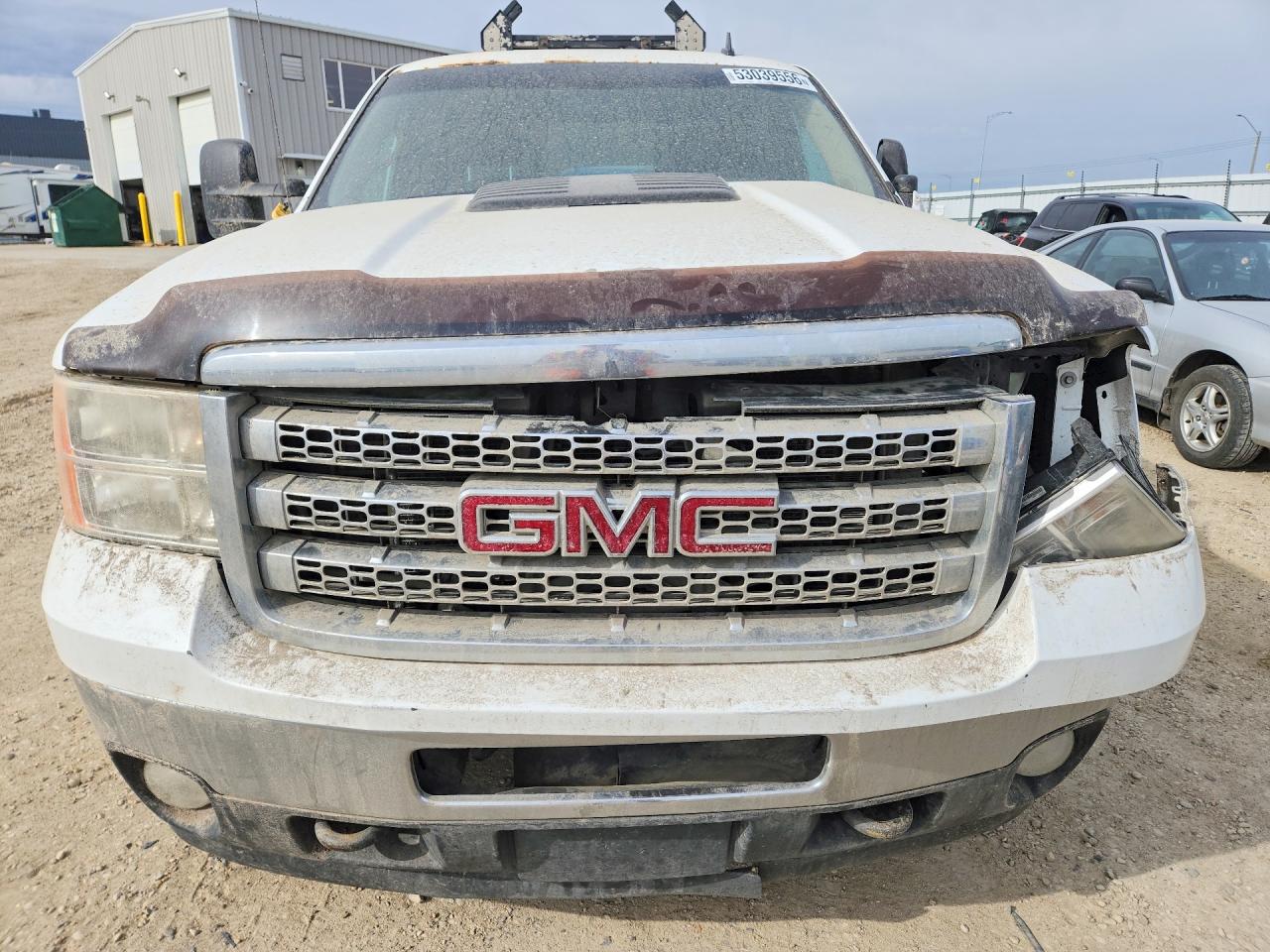 2013 Gmc Sierra K3500 Sle White vin: 1GT423C83DF197165