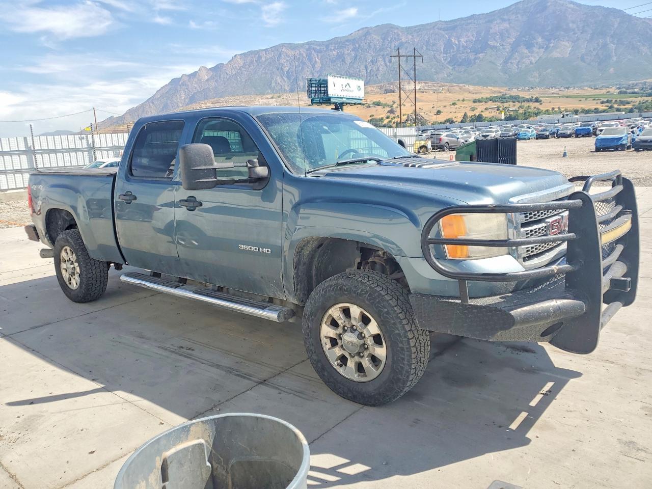 2013 Gmc Sierra K3500 Sle Blue vin: 1GT423C85DF114173