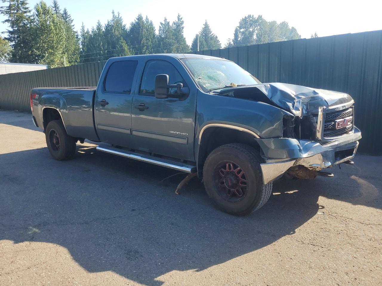 2011 Gmc Sierra K3500 Sle Gray vin: 1GT423CG0BF264115