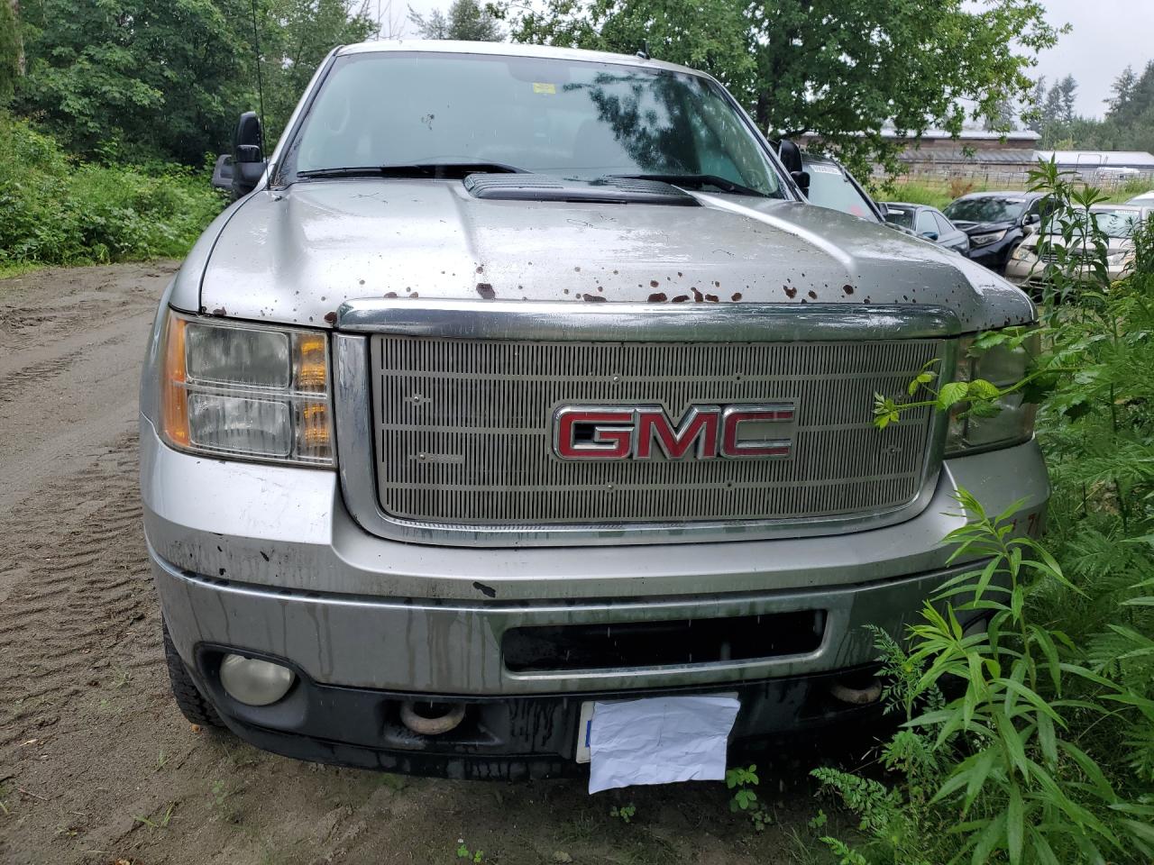 2011 Gmc Sierra K3500 Sle Gray vin: 1GT423CG3BF237183 Damage: Grille, Aftermarket, Replacement Required