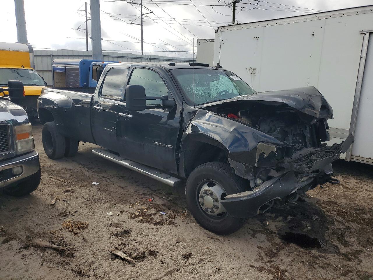2013 Gmc Sierra K3500 Slt Black vin: 1GT424C86DF234859