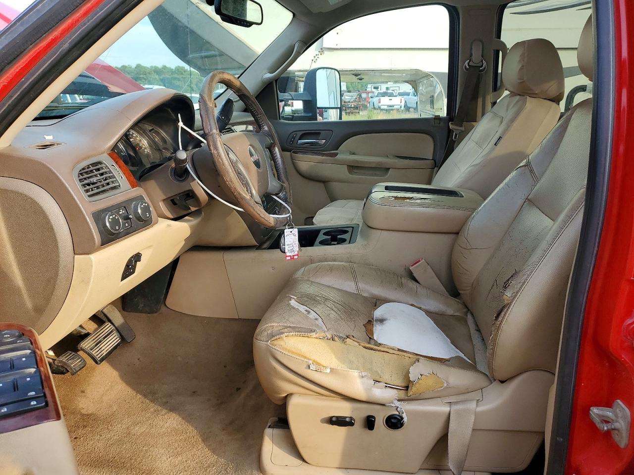 2012 Gmc Sierra K3500 Slt Red vin: 1GT424C88CF102832