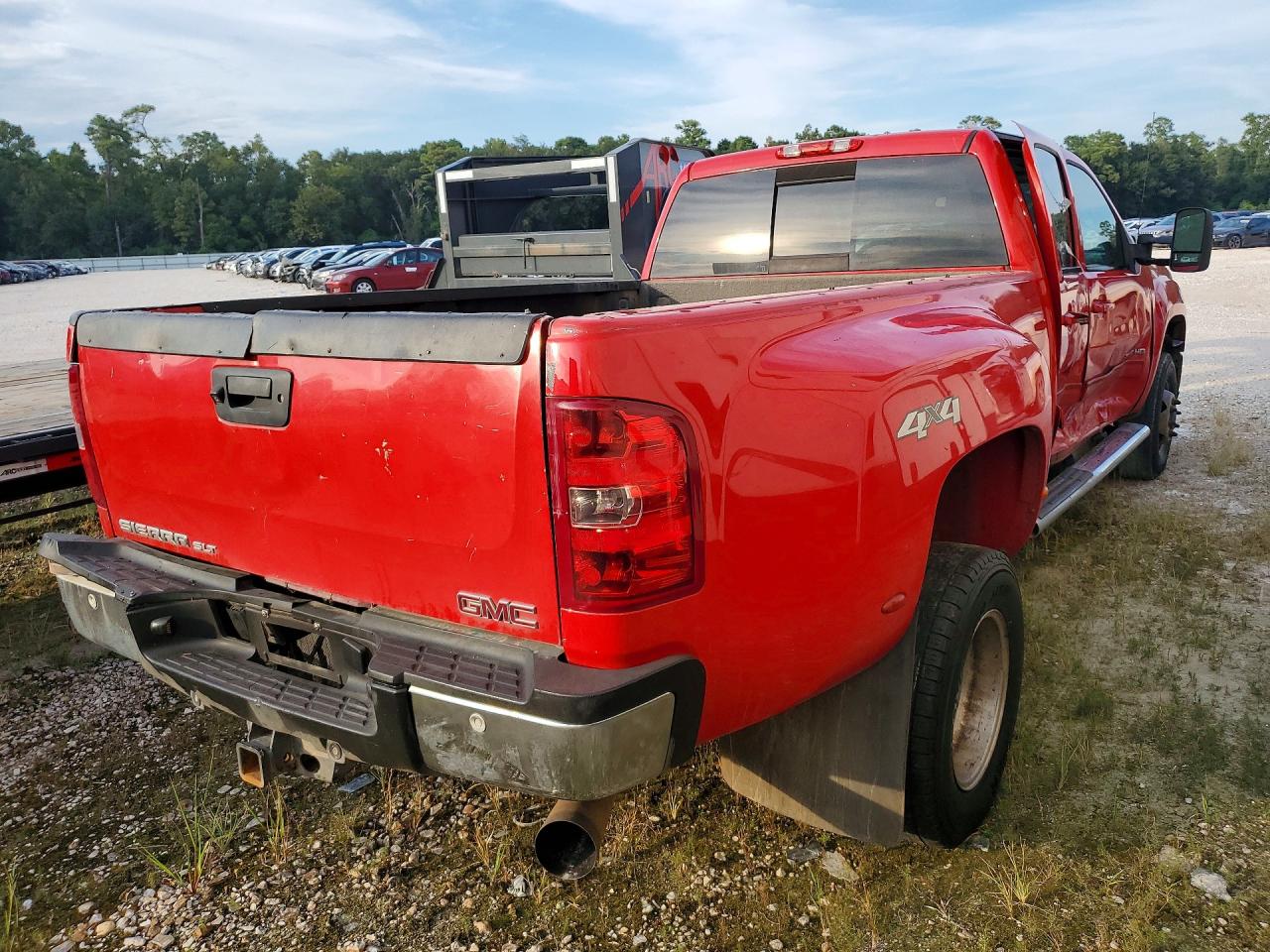 2012 Gmc Sierra K3500 Slt Red vin: 1GT424C88CF102832