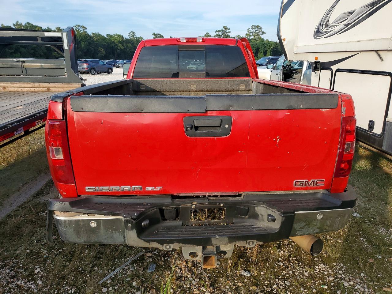 2012 Gmc Sierra K3500 Slt Red vin: 1GT424C88CF102832