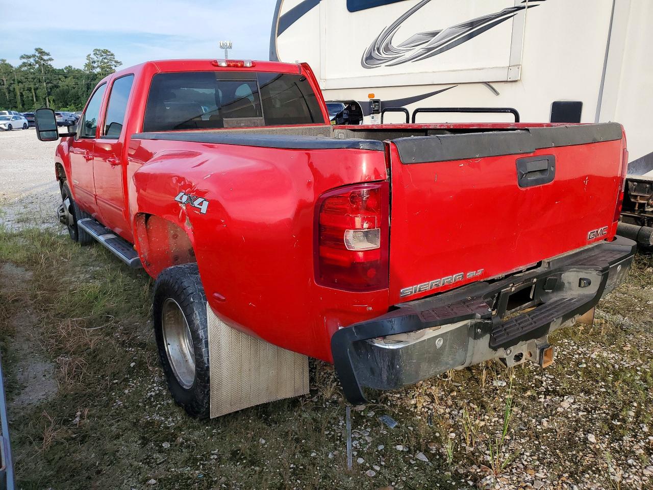 2012 Gmc Sierra K3500 Slt Red vin: 1GT424C88CF102832