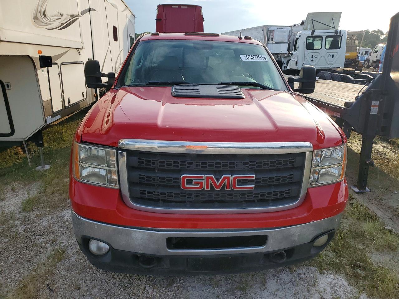 2012 Gmc Sierra K3500 Slt Red vin: 1GT424C88CF102832