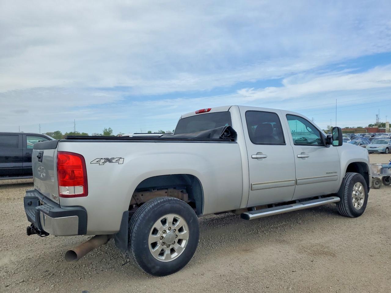 2013 Gmc Sierra K3500 Slt Silver vin: 1GT424E82DF215948