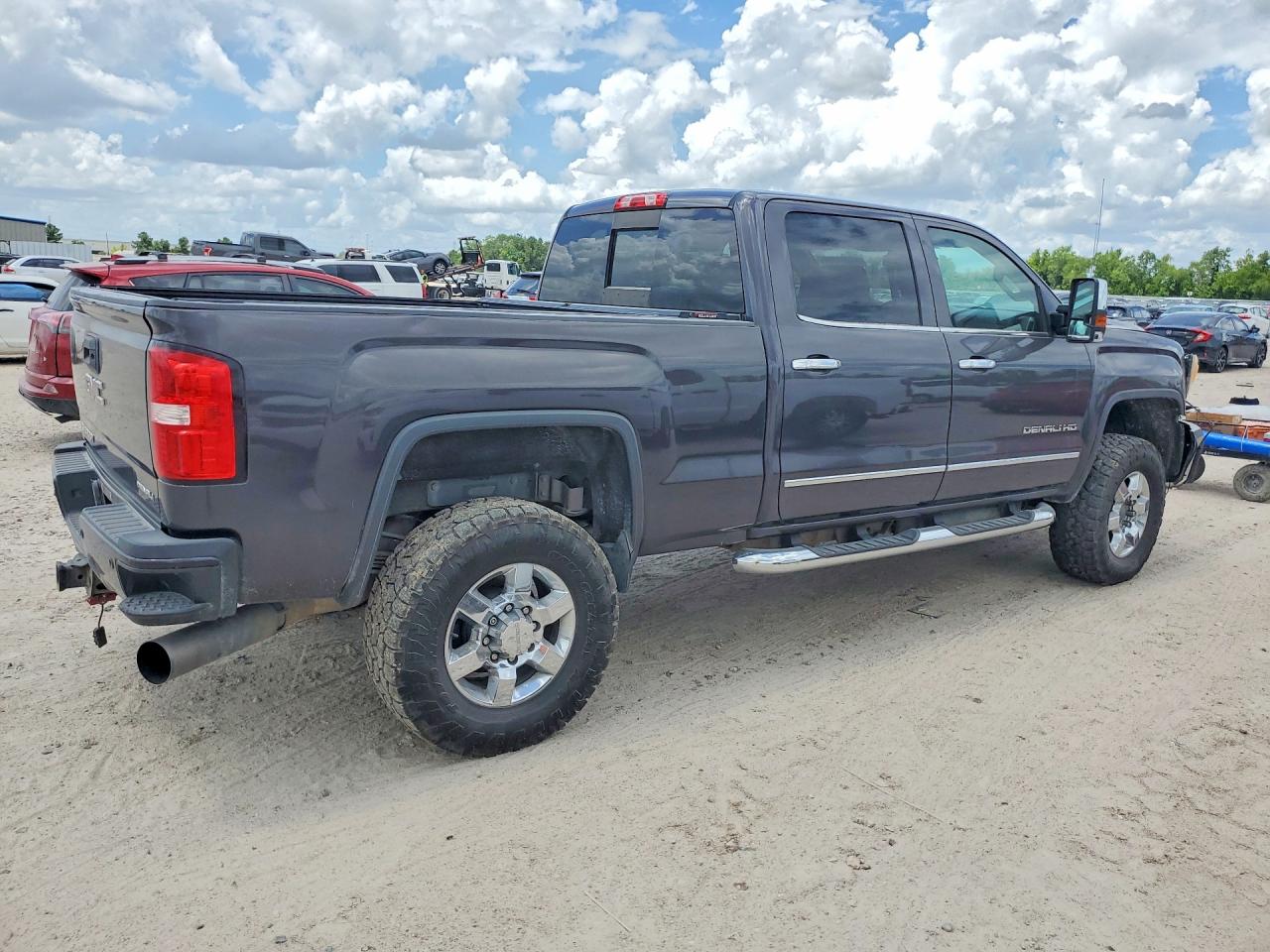 2015 Gmc Sierra K3500 Denali Серый vin: 1GT424E83FF592629