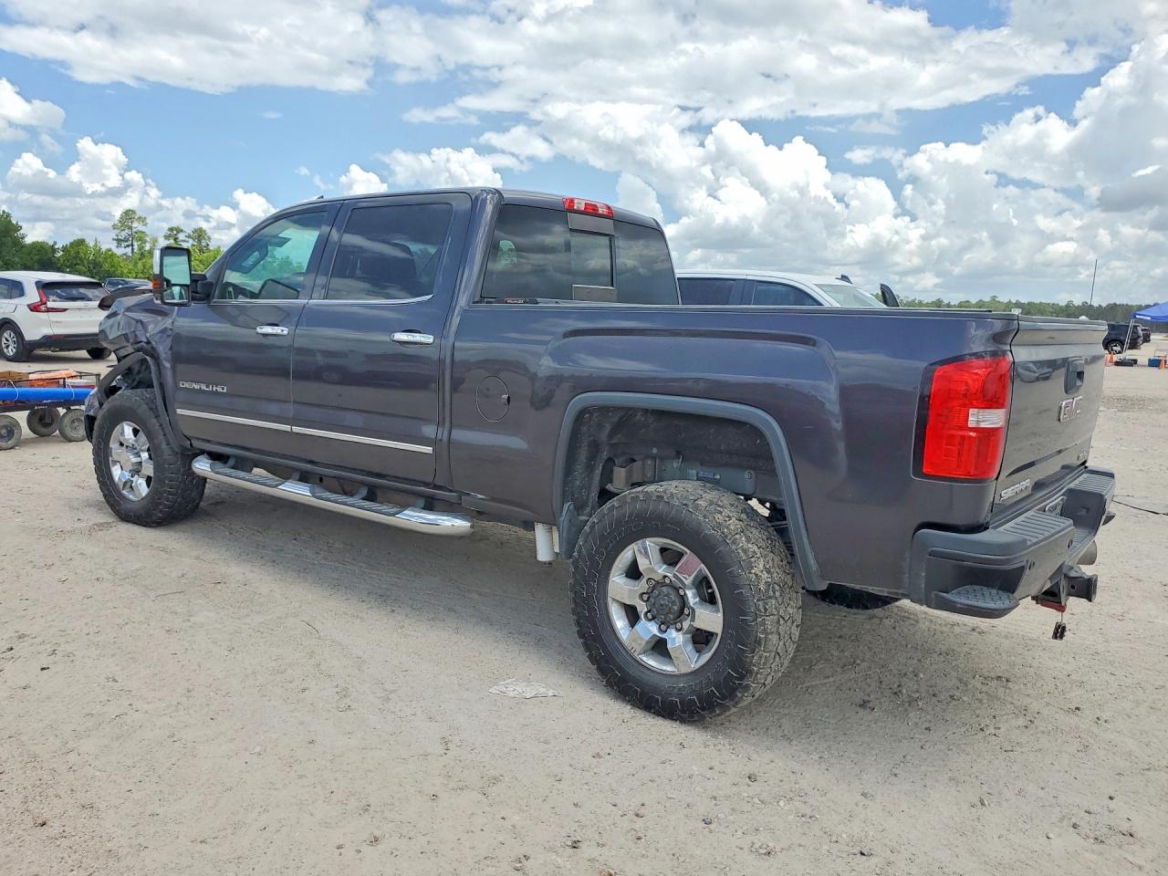 2015 Gmc Sierra K3500 Denali Серый vin: 1GT424E83FF592629