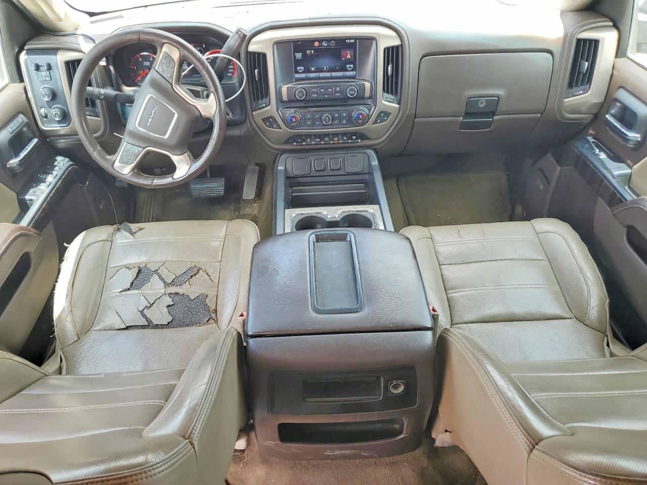 2015 Gmc Sierra K3500 Denali Серый vin: 1GT424E83FF592629