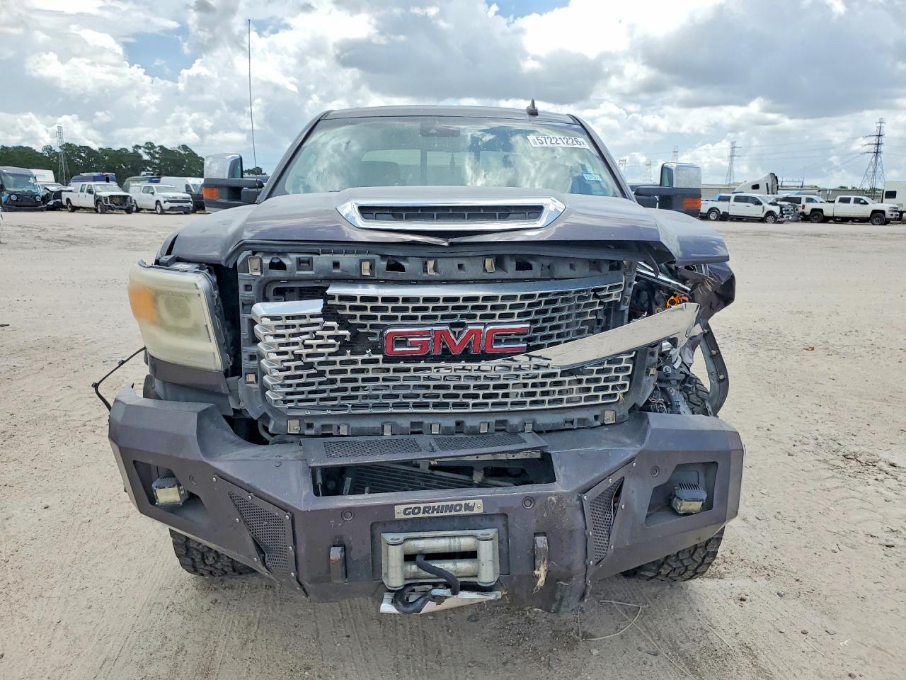 2015 Gmc Sierra K3500 Denali Серый vin: 1GT424E83FF592629