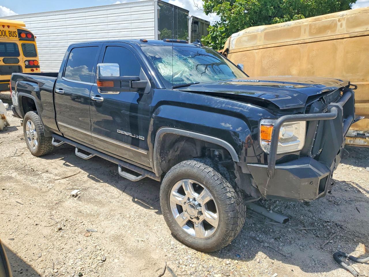 2015 Gmc Sierra K3500 Denali Black vin: 1GT424E85FF555503