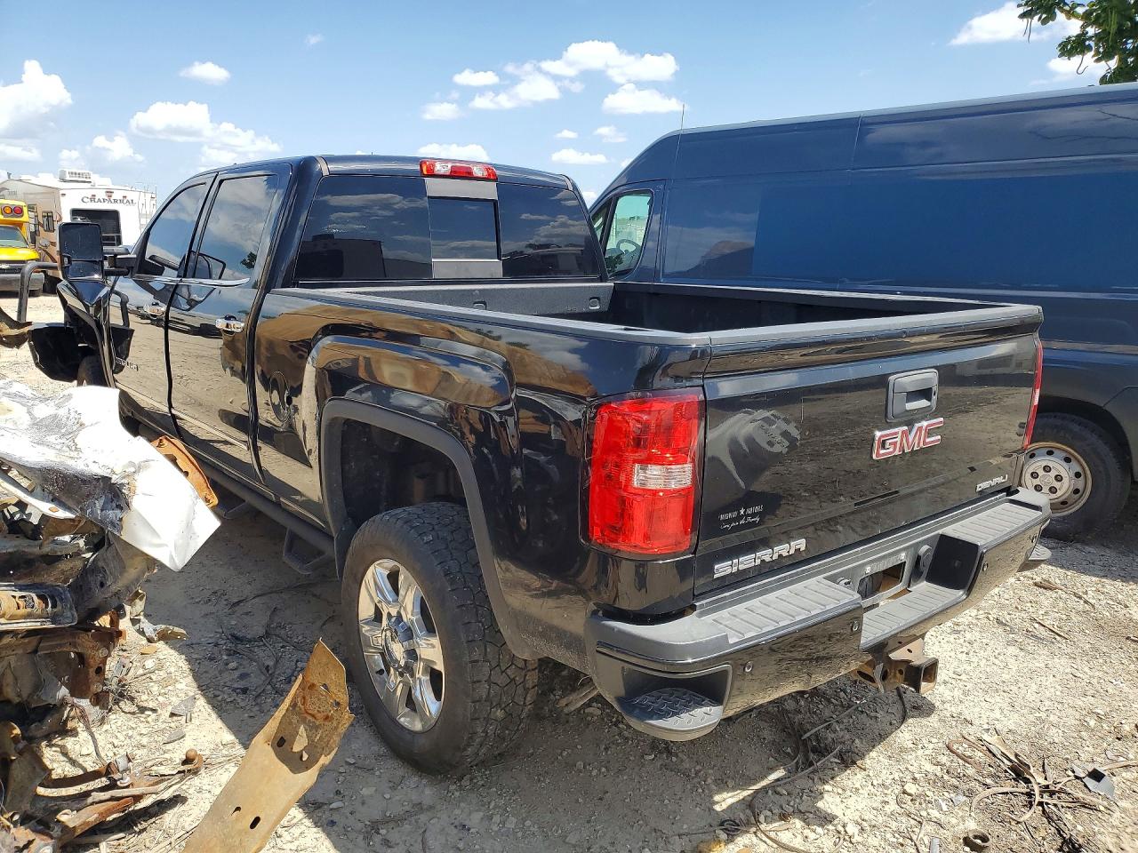 2015 Gmc Sierra K3500 Denali Black vin: 1GT424E85FF555503