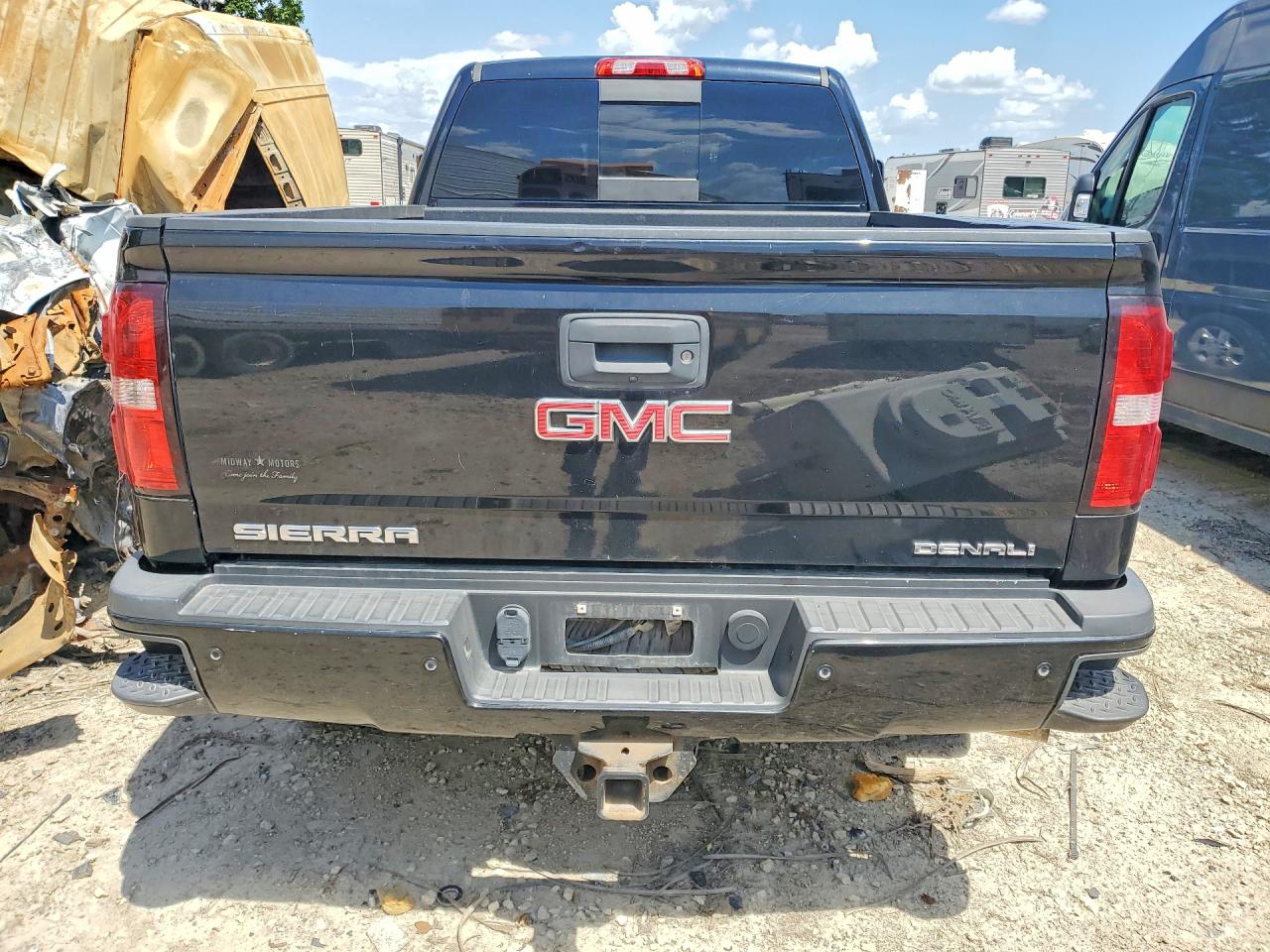 2015 Gmc Sierra K3500 Denali Black vin: 1GT424E85FF555503