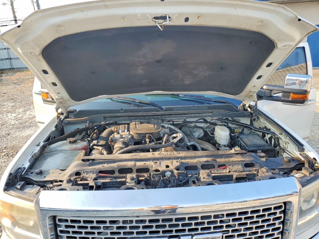2015 Gmc Sierra K3500 Denali White vin: 1GT424E88FF638262