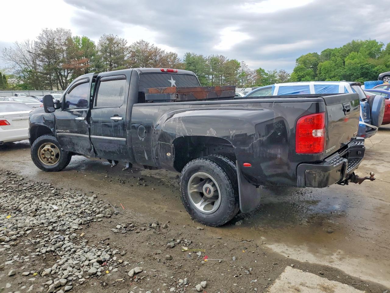 2011 Gmc Sierra K3500 Denali Черный vin: 1GT426C81BF191783