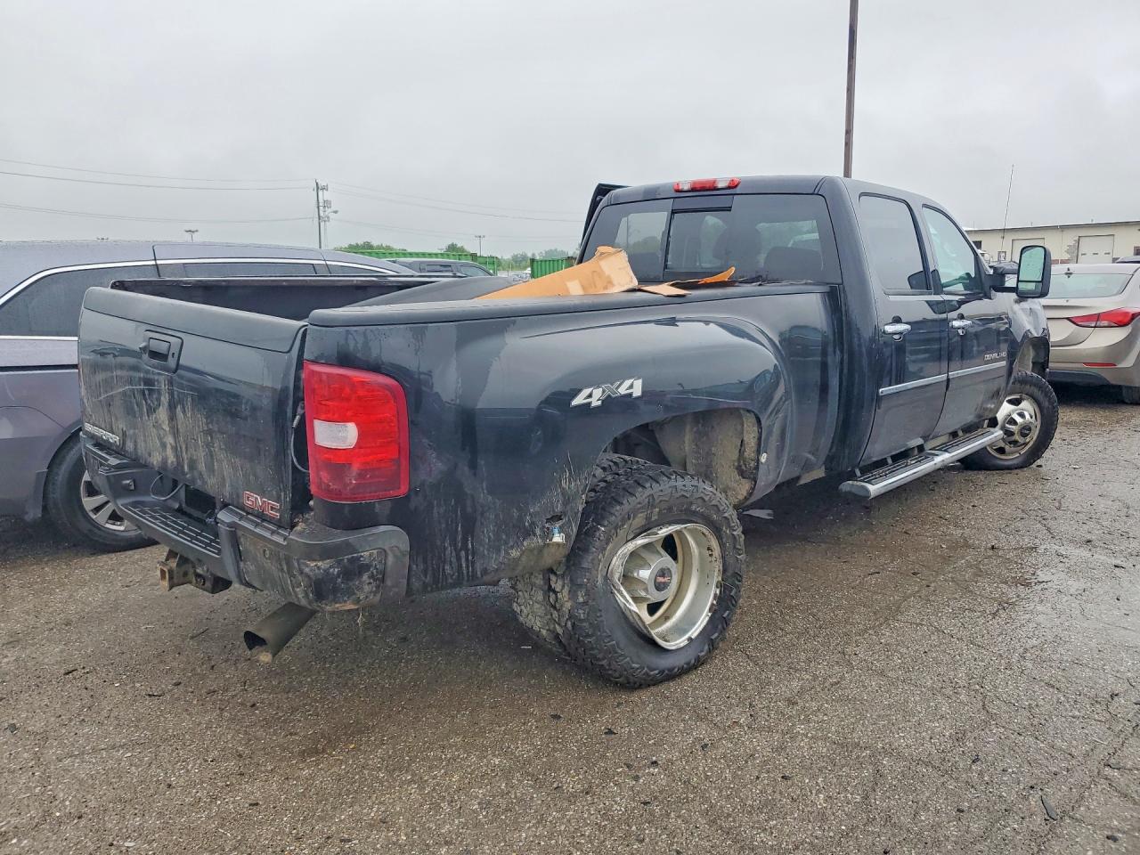 2013 Gmc Sierra K3500 Denali Черный vin: 1GT426C84DF198505