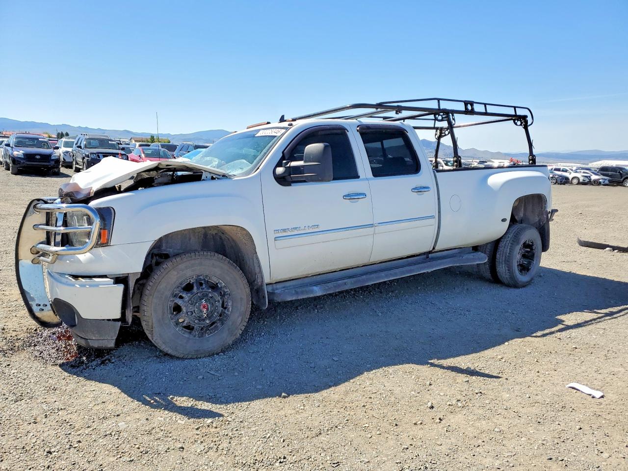 2011 Gmc Sierra K3500 Denali White vin: 1GT426C85BF150251