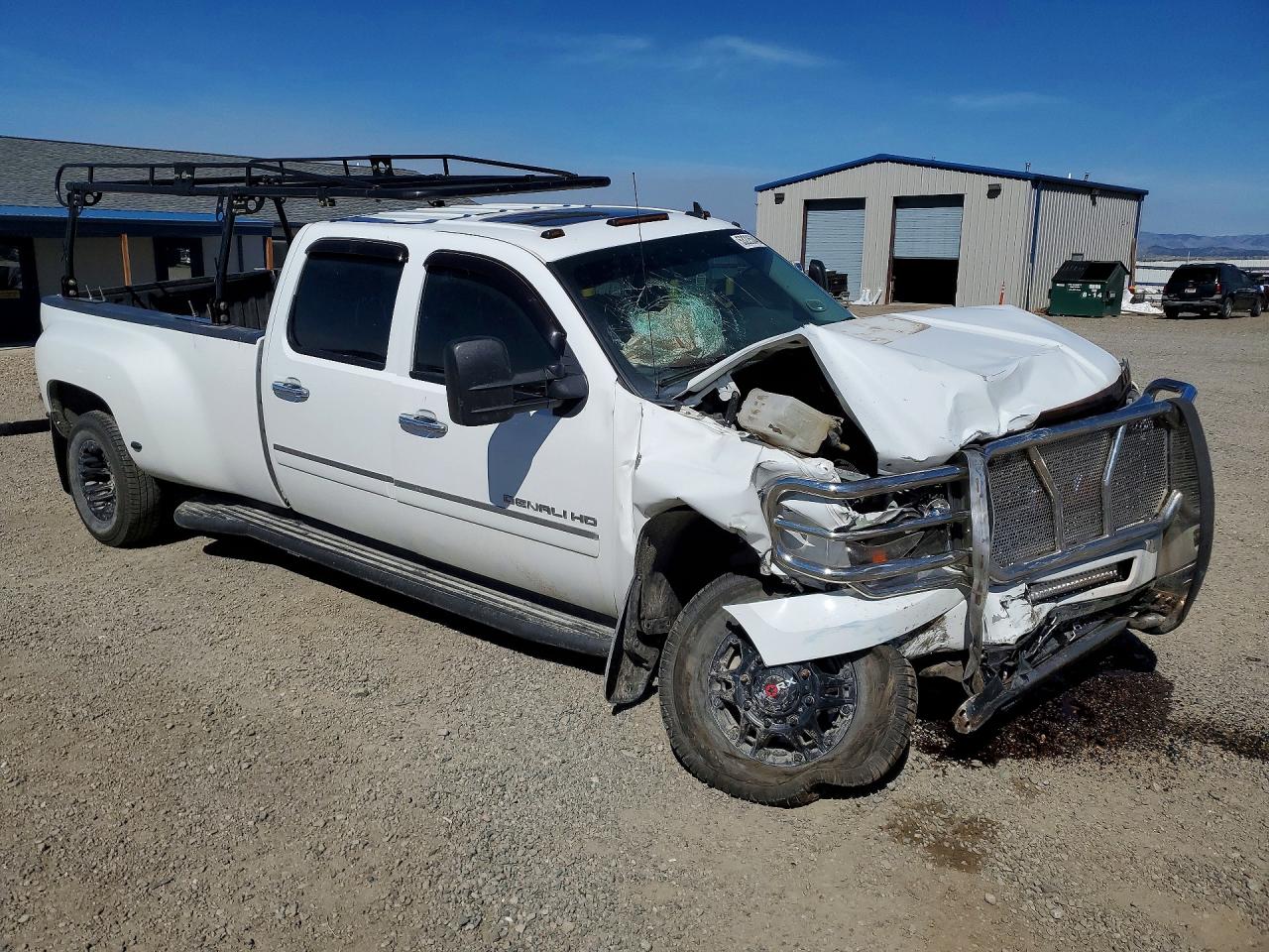 2011 Gmc Sierra K3500 Denali White vin: 1GT426C85BF150251