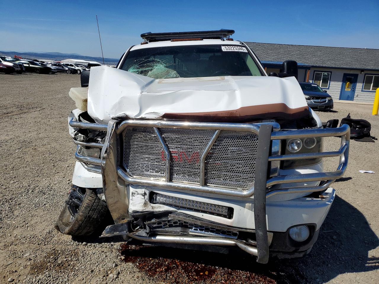 2011 Gmc Sierra K3500 Denali White vin: 1GT426C85BF150251