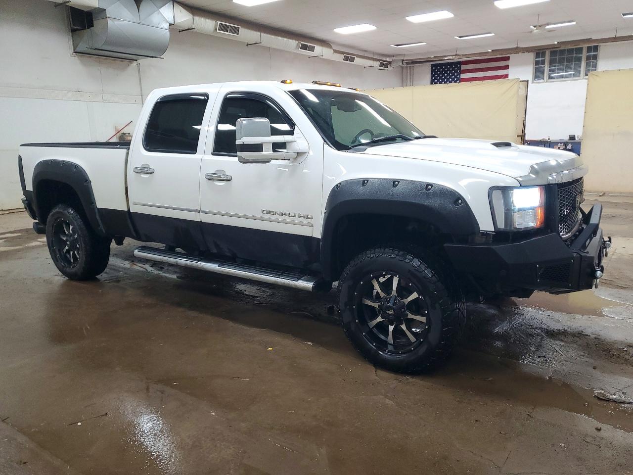 2011 Gmc Sierra K3500 Denali White vin: 1GT426C87BF150879