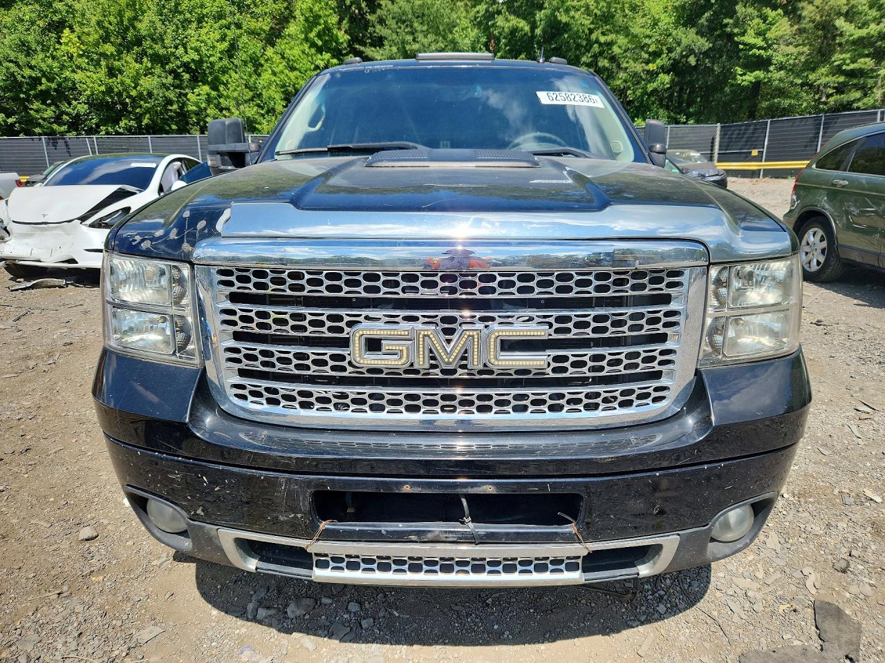 2012 Gmc Sierra K3500 Denali Black vin: 1GT426E83CF167922